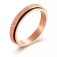 thumbnail image 2 of Rainbow/Gold/Silver/Rose Gold Band 3mm Men Womens Stainless Steel Ring Size 5-10, 2 of 8
