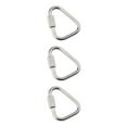 thumbnail image 4 of Transemion Mousqueton Extérieur Portable Porte-Clés en Acier Inoxydable Lien Rapide 6mm 3Set, 4 of 6