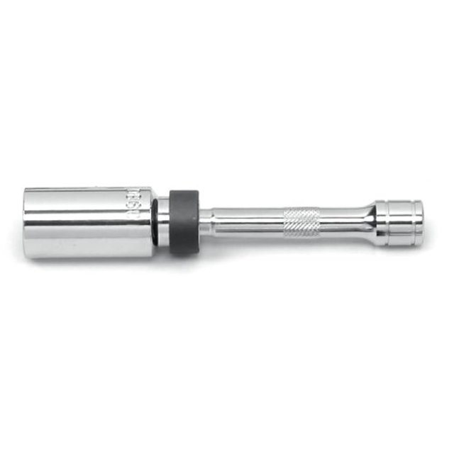 GEARWRENCH 3/8" Drive 6 Pt. 5/8" x 6" Magnetic Swivel Spark Plug Socket - 80546