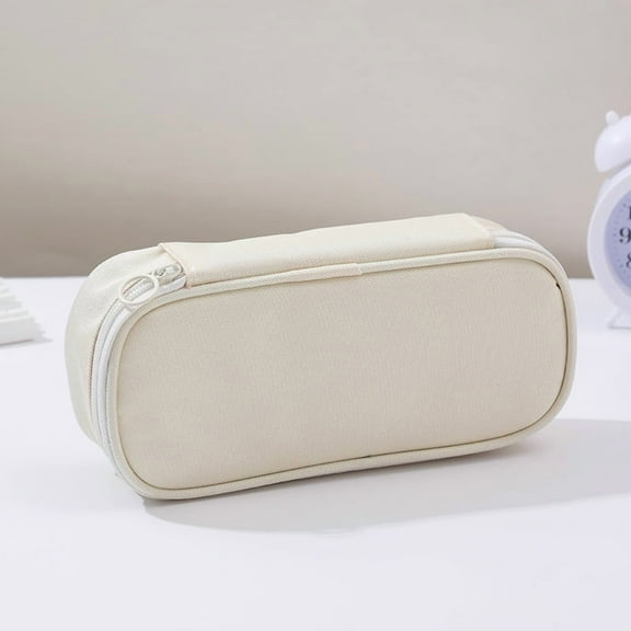 Large Capacity Pencil Case in Oxford Fabric - Multi-Color