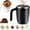 black, variant on MesaSe self stirring coffee mug,magnetic stirring coffee mug self heating coffee mug Rechargeable Automatic Stirring Coffee Mug Office Reusable Coffee Mug Rechargeable Self Stirring Cof