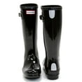 thumbnail image 6 of Hunter Girls Original Gloss Rain Boot, Black,6 M US, 6 of 7
