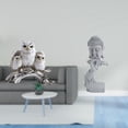 thumbnail image 2 of Estatua de Buda, figuritas de animales artificiales, artesanías, escultura moderna, figurita en miniatura, material de resina, adecuado para regalar,, 2 of 8