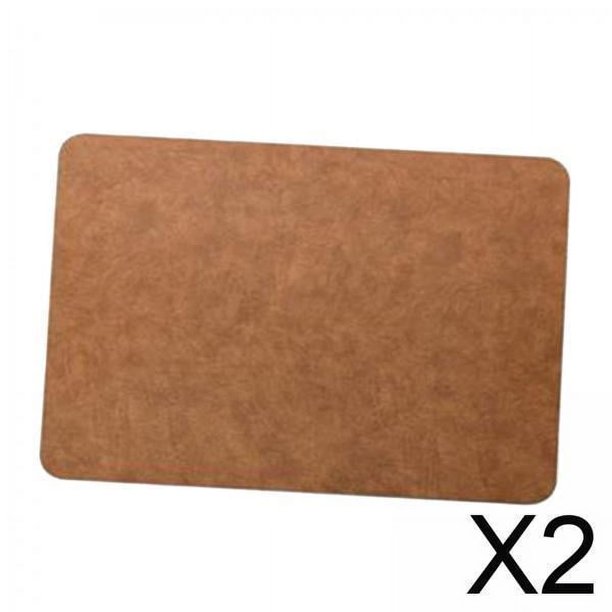 Mantel individual de comedor,Mantel individual de cuero de pu Mantel individual resistente al calor,Mantel individual para mesa de comedor Protector de tapete para mesa de cocina,Mantel