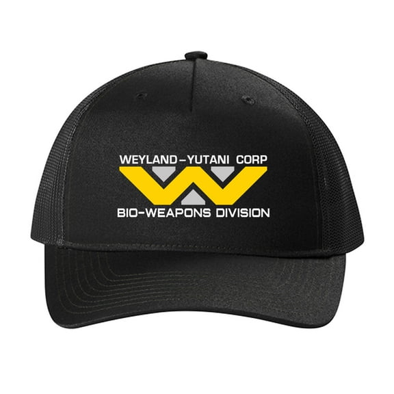 Weyland Yutani Bio Weapons 5 Panel Printed Trucker Cap