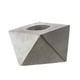 thumbnail image 4 of Mesa para hoguera, cuenco para llamas, diseño geométrico, gris, bajo humo, para acampar, cuenco para fogata para balcón, exterior, interior, exterior Zulema Pozo de fuego de mesa, 4 of 8