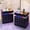 Black, variant on VKCC Modern Nightstand with RGB Lights and Charging Station, LED Night Stand with Hidden Drawer, Side Table for Bedroom Living Room, Black