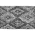 thumbnail image 2 of Addison Rugs Mayfield Premium Machine Washable Transitional Aztec Gray Rectangle Rug, 1'8" x 2'6", 2 of 6