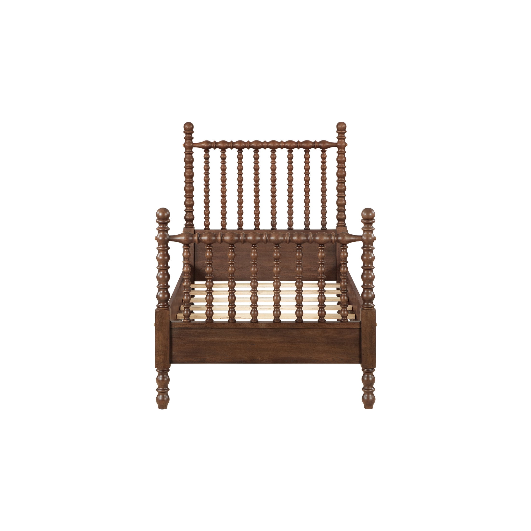 The Pioneer Woman Harper Twin Spindle Bed, Homestead Brown