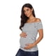 thumbnail image 3 of Camiseta de manga corta para embarazo de maternidad para mujer L 3 piezas como pic, 3 of 4