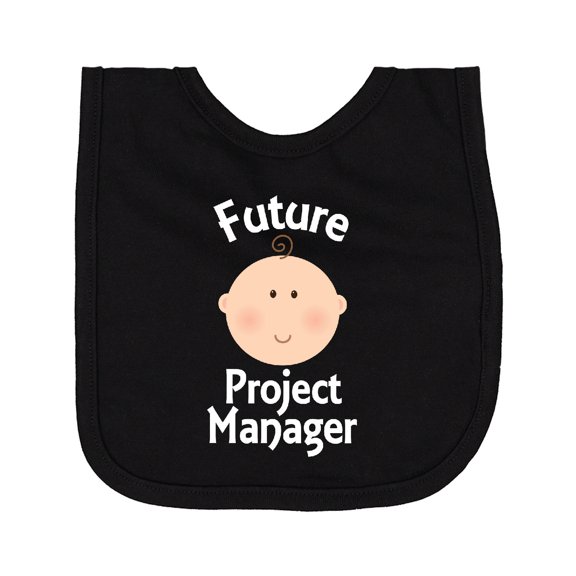 Inktastic Future Project Manager Occupation Newborn Bib