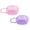 Pink and Purple, variant on HAXMNOU Pacifier Case Pacifier Holder Case 3.11x1.93 Inch Pacifier Container Compact Dustproof Travel Box for Newborn Infant Baby BPA-Free and Easy to Clean, Pink