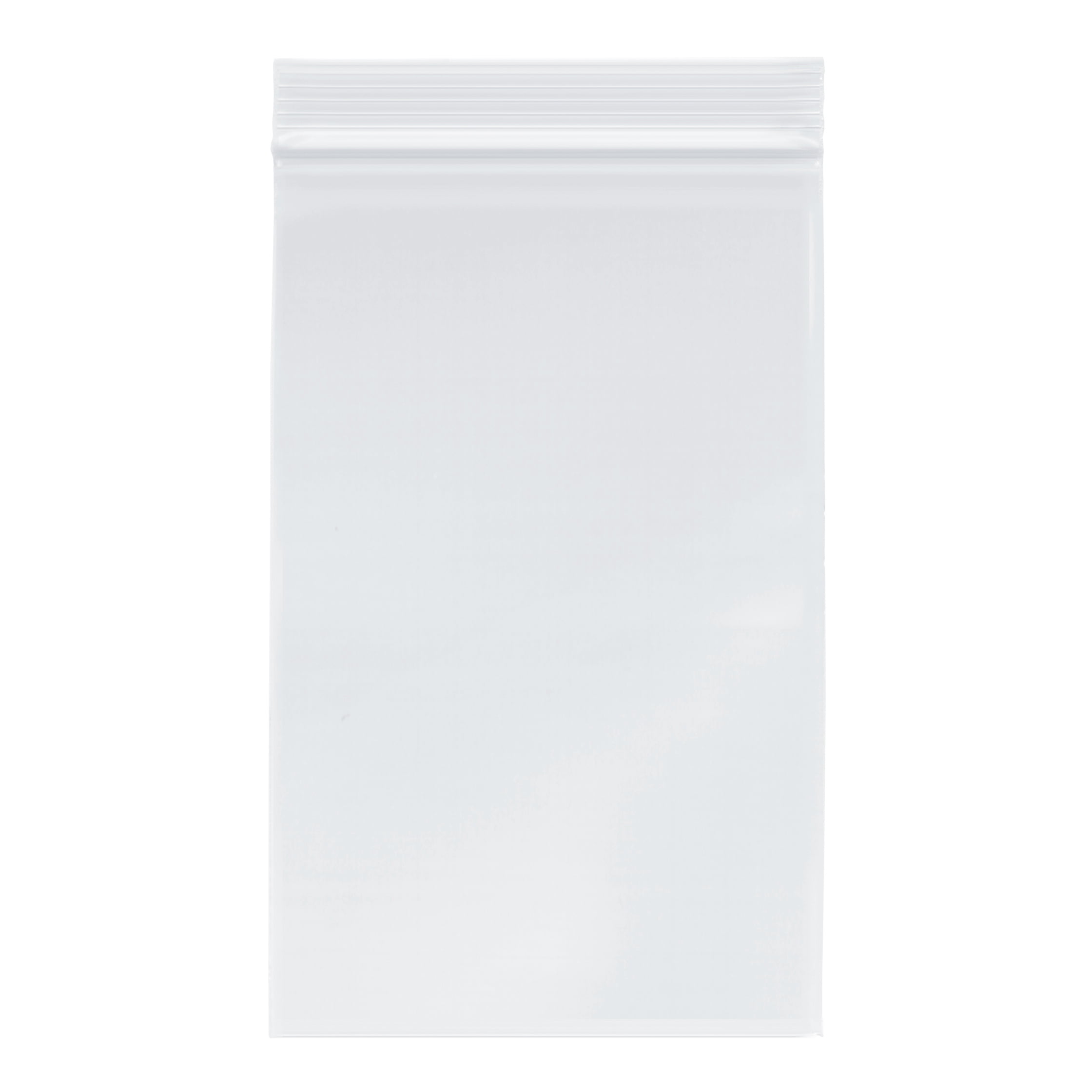 - 2 Mil Thick by Amamax 100 CLEAR Reclosable Zipper Bag 5 x 8