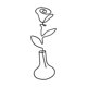 thumbnail image 3 of Adorno colgante de pared para el Día de la Madre, chimenea de metal, decorativo para el Día de la Madre flor de liana, 3 of 9
