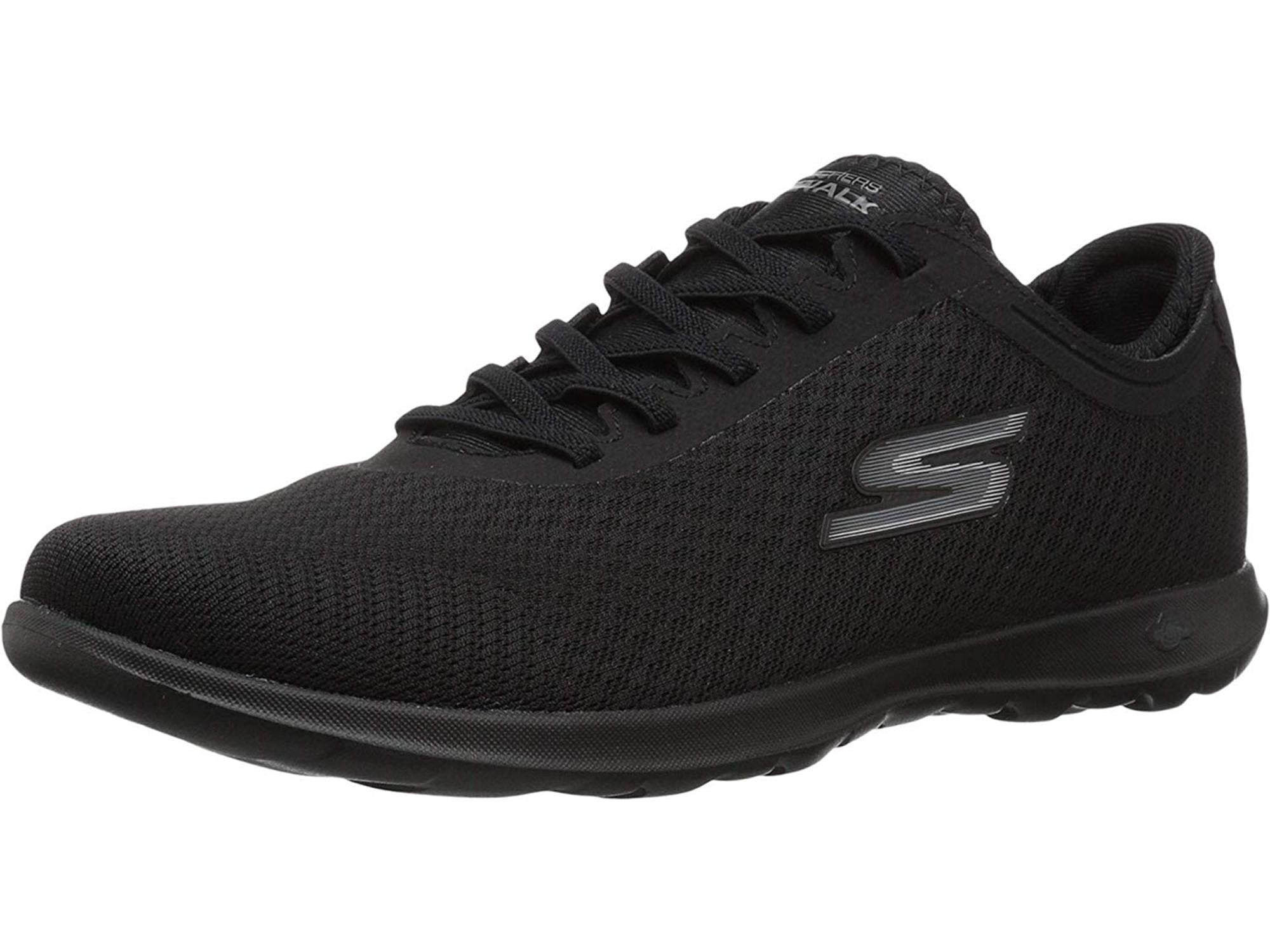 Skechers - Skechers Women's Go Walk Lite-15350 Wide Sneaker, Black ...