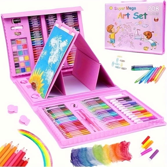 Painting Drawing Art Sets 208 Piece