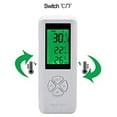 thumbnail image 3 of Digiten Thermostat Program Controller 15A White LCD, 3 of 8