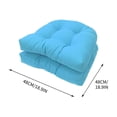 thumbnail image 3 of Rattan Chair Seat Cushion Pad For Garden Patio Sofa, 3 of 6