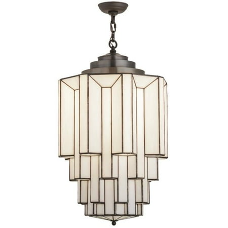 

Meyda 138475 18 in. Paramount Pendant Antique Iron Gate