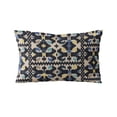 thumbnail image 5 of Plutus Brands Blue Plutus Morocco Damask Luxury Throw Pillow 22 in x 22in, Double Sided 22" x 22", 5 of 9