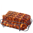 thumbnail image 1 of 4-Tier Rib Rack for Grilling & Smoking - Space-Saving Vertical Stand for BBQ, Family Gatherings & Outdoor Cooking, 1 of 6