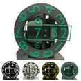thumbnail image 2 of BAELLERT 3D Printed Triaxial Clock with Rotating Numeric Display Home Office Living Room Desktop Digital Clock Decoration Tech and Design Enthusiasts Gift, 2 of 8