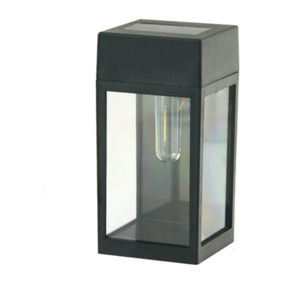 Solar Wall Lights Outdoor, Dusk To Dawn Auto On/Off, Waterproof Led Lighting for Garden Fence, Pathway, Front Door, Easy No-Wire Installation