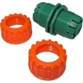 thumbnail image 4 of Juego de 5 conectores adaptadores de reparación de 12 mm - para manguera de jardín de 1/2" - Plástico ABS, SEMAket, naranja, 4 of 5