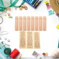 thumbnail image 2 of Sewing Needle Storage Tubes with Labels Set of 8 Wooden Storage for Case 2.36In Long for Store Knitting Needles Sewing P, 2 of 12