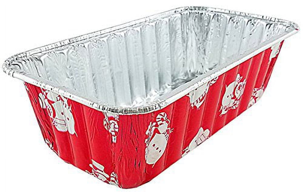 1pc 8.2-inch Christmas Bread Loaf Pan With Lid, Corrugated Toast