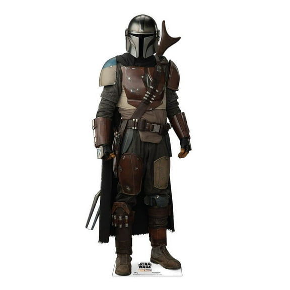 Life-size Cardboard Standup of The Madalorian (The Madalorian Disney/Lucas Films) with dimensions of 72" x 29"