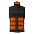 thumbnail image 6 of Sookity Heated Vest For Men Women Electric Usb Jacket with Bank Heating Zones Multiple Heat Levels Winter Lightweight Thermal Vest with Pockets,abrigo hombre Black XXXXXL, 6 of 9