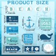 thumbnail image 3 of Set decorativo Chitidr de 15 bandejas escalonadas para verano y playa, 3 of 7