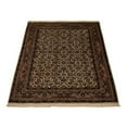 thumbnail image 3 of Rugsotic Carpets Hand Knotted Nir, Oriental Wool Area Rug, Cream, 4'X6', 3 of 5