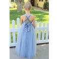 thumbnail image 4 of Ekidsbridal Crossed Straps A-Line Flower Girl Dresses Princess Gown Junior Bridesmaid 177 10, 4 of 7