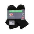 thumbnail image 3 of Fruit of the Loom Boys Durable Ankle Socks, 10 Pack, 3 of 4
