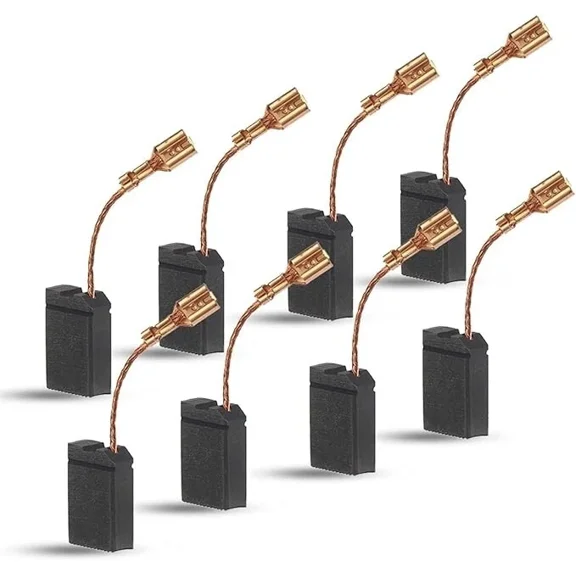 8 PC Replacement 402874-07 Angle Grinder Cutting Carbon Brushes Compatible with DeWalt Grinders Motor DW840 Power Tools