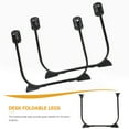 thumbnail image 4 of 2 piezas plegables piernas de horquilla de muebles de muebles de muebles de metal para el sofá del gabinete del soporte de tv, 4 of 6