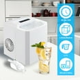 thumbnail image 5 of Ice Makers Portable Countertop 2 Ice S,Portable Compact Ice Cube Maker with Ice Scoop & Basket,26.5lbs in 24Hrs,9 Cubes Ready in 6Mins,for Home/Kitchen/Office/Bar, 5 of 9