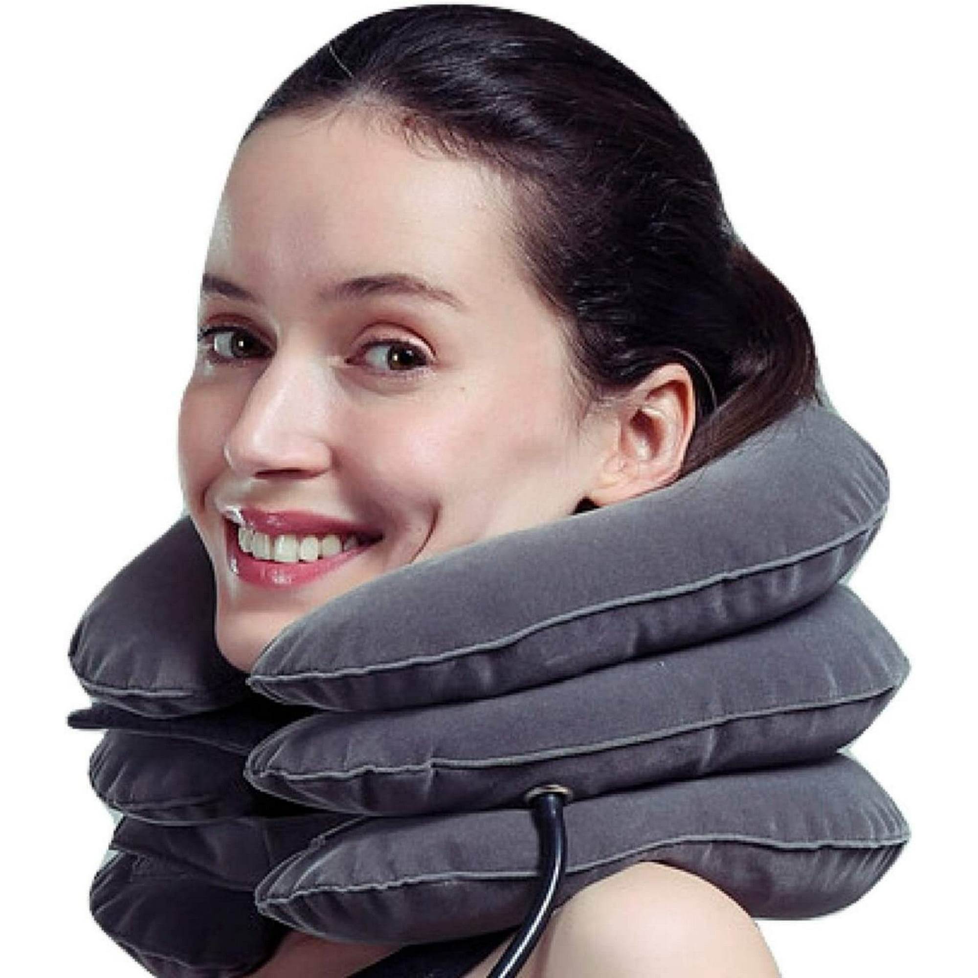 MD& Pinched Nerve Neck Stretcher Cervical Traction Device Inflatable
