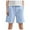A08-Sky Blue, variant on Caqnni Toddler Boy Casual Shorts Casual Joggers Work SweatCasual Shorts Outdoor Trousers Drawstring Shorts with Multi Pockets Running And Beach Shorts for 18 Months-9 Years