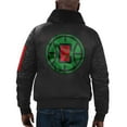 thumbnail image 5 of Men's Starter x Ty Mopkins Black LA Clippers Black History Month Satin Full-Zip Jacket, 5 of 6