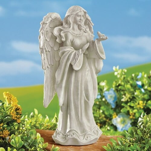 carving Luminous/ beautiful angel woman resin
