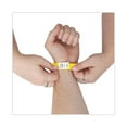 thumbnail image 7 of Advantus-1PK Crowd Management Wristbands, Sequentially Numbered, 10" X 0.75", Yellow, 100/Pack, 7 of 7