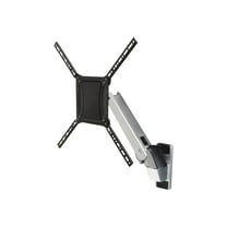 Ergotron Mounting Arm for Flat Panel Display Polished Aluminum Black