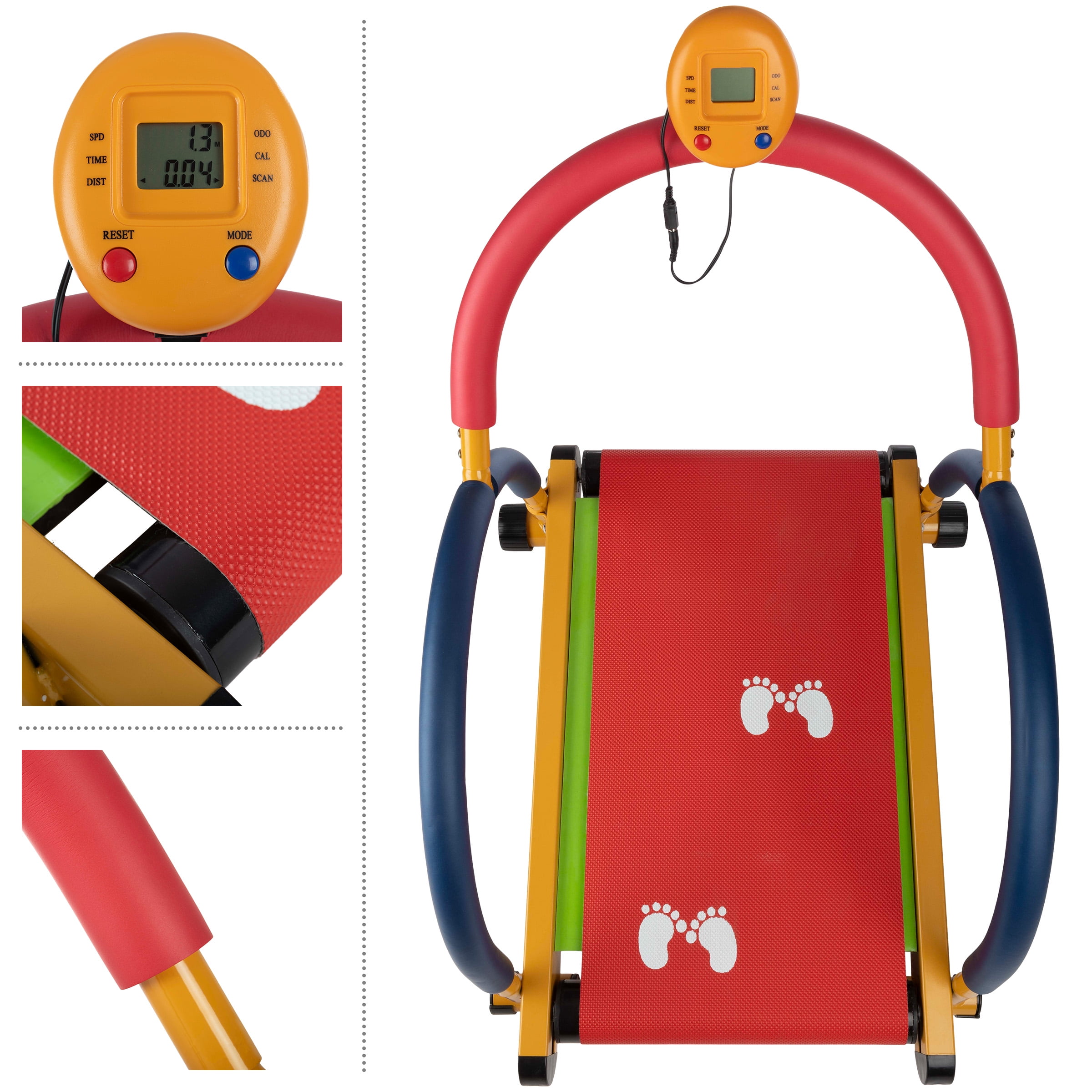 Hey Play Manual Kids Walking Exercise Treadmill