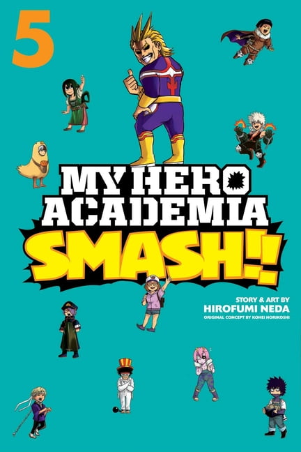 Vol 1-5 My Hero Academia Smash Series Collection 5 Books Set By Kohei Horikosh 