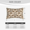 thumbnail image 4 of Sikiie Retro Dreamcatcher Print Plush Pillow Cover, Wrinkle-proof and Stain-resistant Pillow Protector without Pillow Core, Home Decoration-20"x30", 4 of 6
