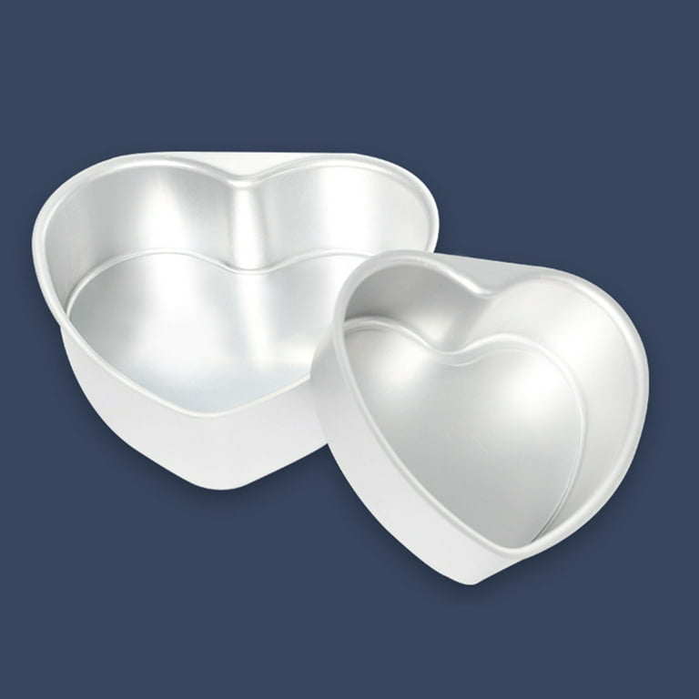 Heart Shaped Cake Pans Aluminum  Aluminum Mold Baking Heart - 10 Inch Rose  Heart - Aliexpress
