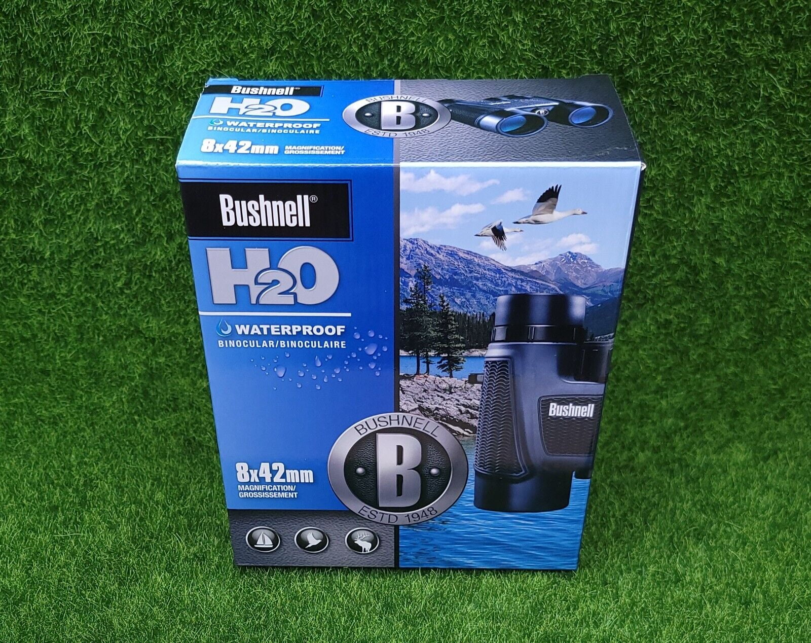 Bushnell 8X42 H2O Waterproof Black Roof Prism